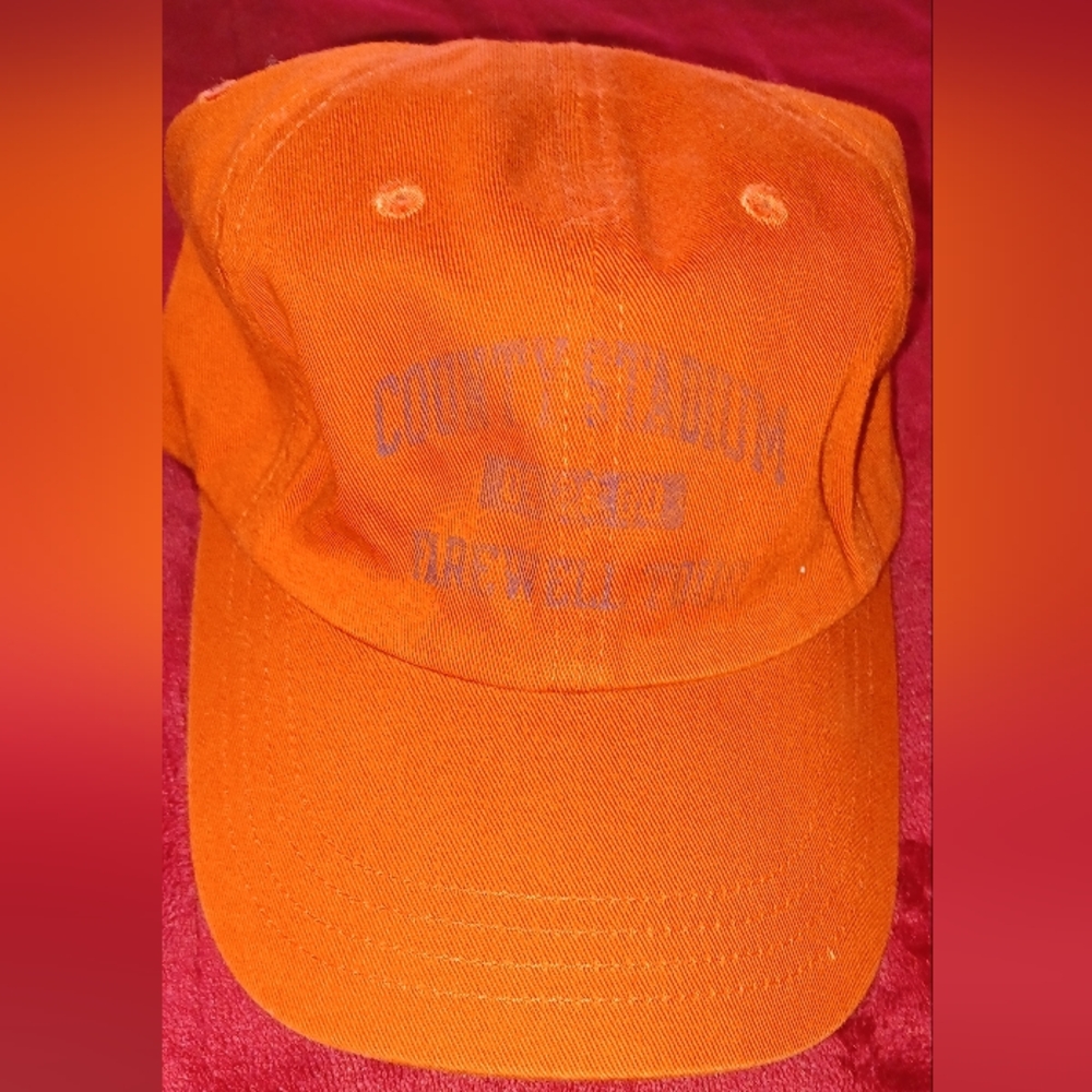 New Country Stadium Farewell Tour Orange Embroidered Baseball Cap
